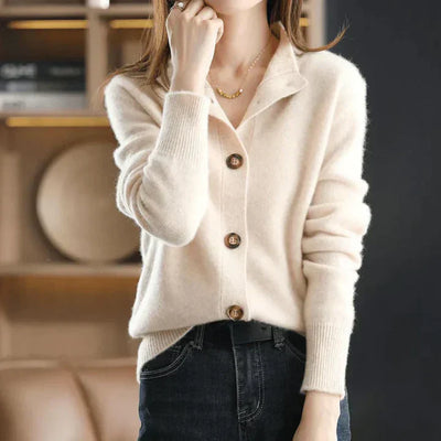 Laluna® | Elegant Button-Up Cardigan