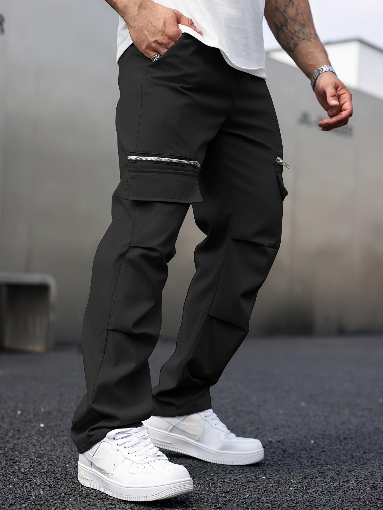 Laluna® | Relaxed Fit Cargo Trousers