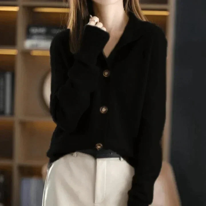 Laluna® | Elegant Button-Up Cardigan