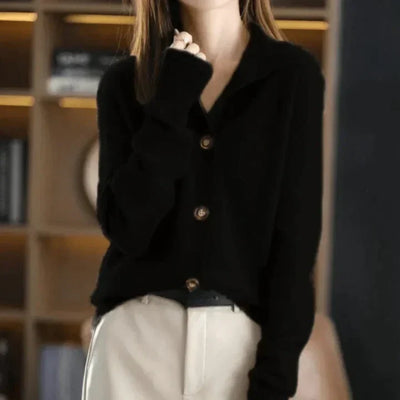 Laluna® | Elegant Button-Up Cardigan