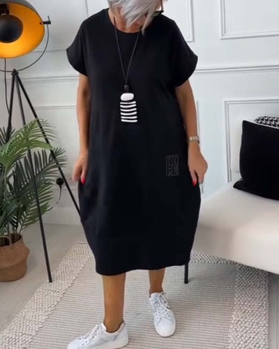 Easygoing Short-Sleeve Kaftan