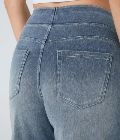 Laluna® | Cozy High-Waisted Jeans