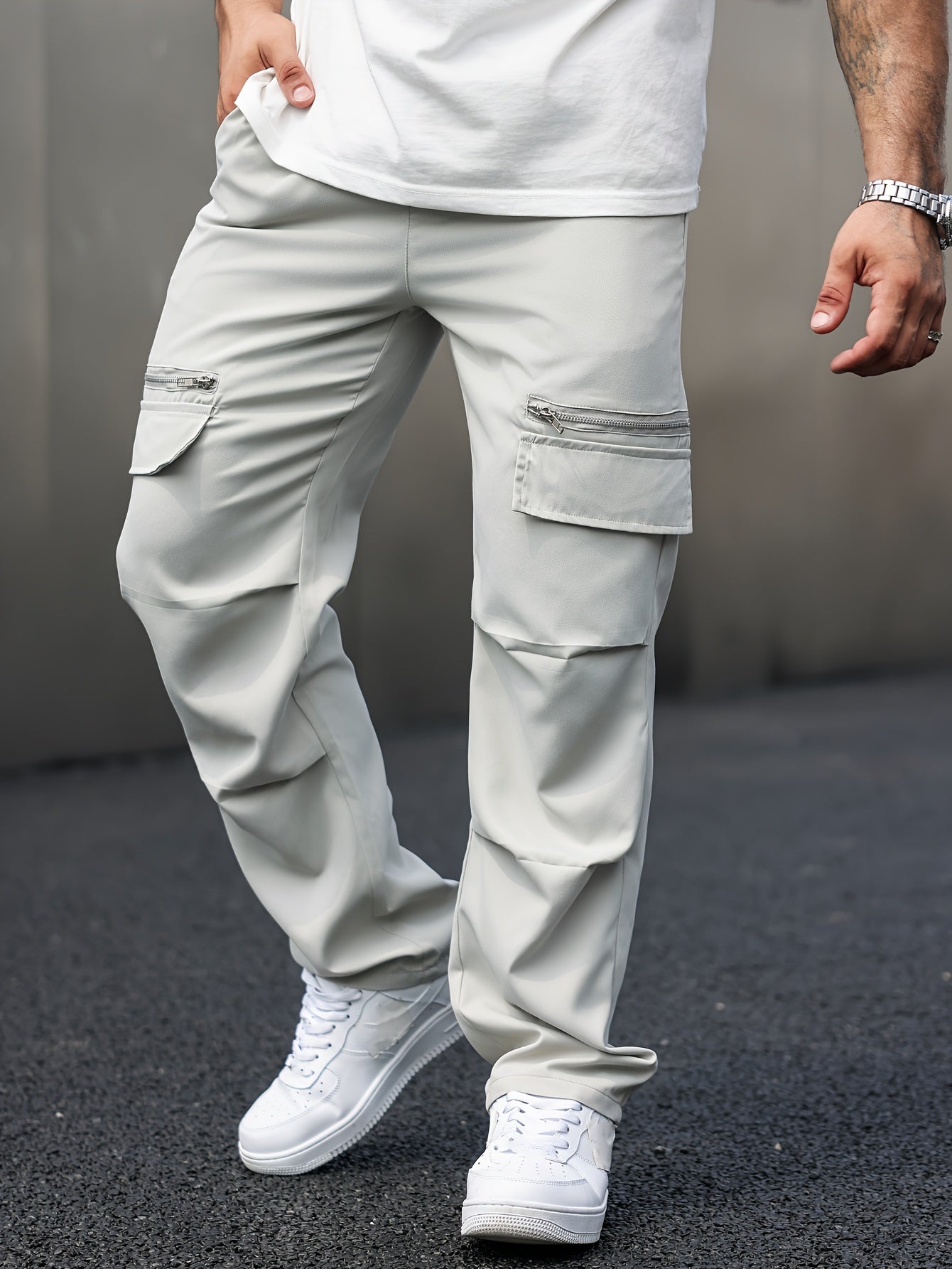Laluna® | Relaxed Fit Cargo Trousers