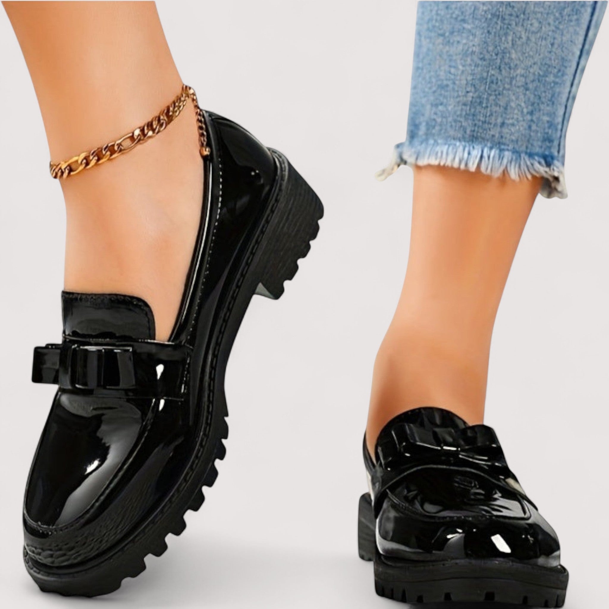 Maya - Shiny Glamour Sandal