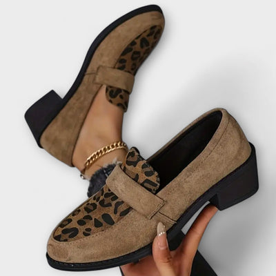 Karla - Chic Leopard Print Women's Footwear