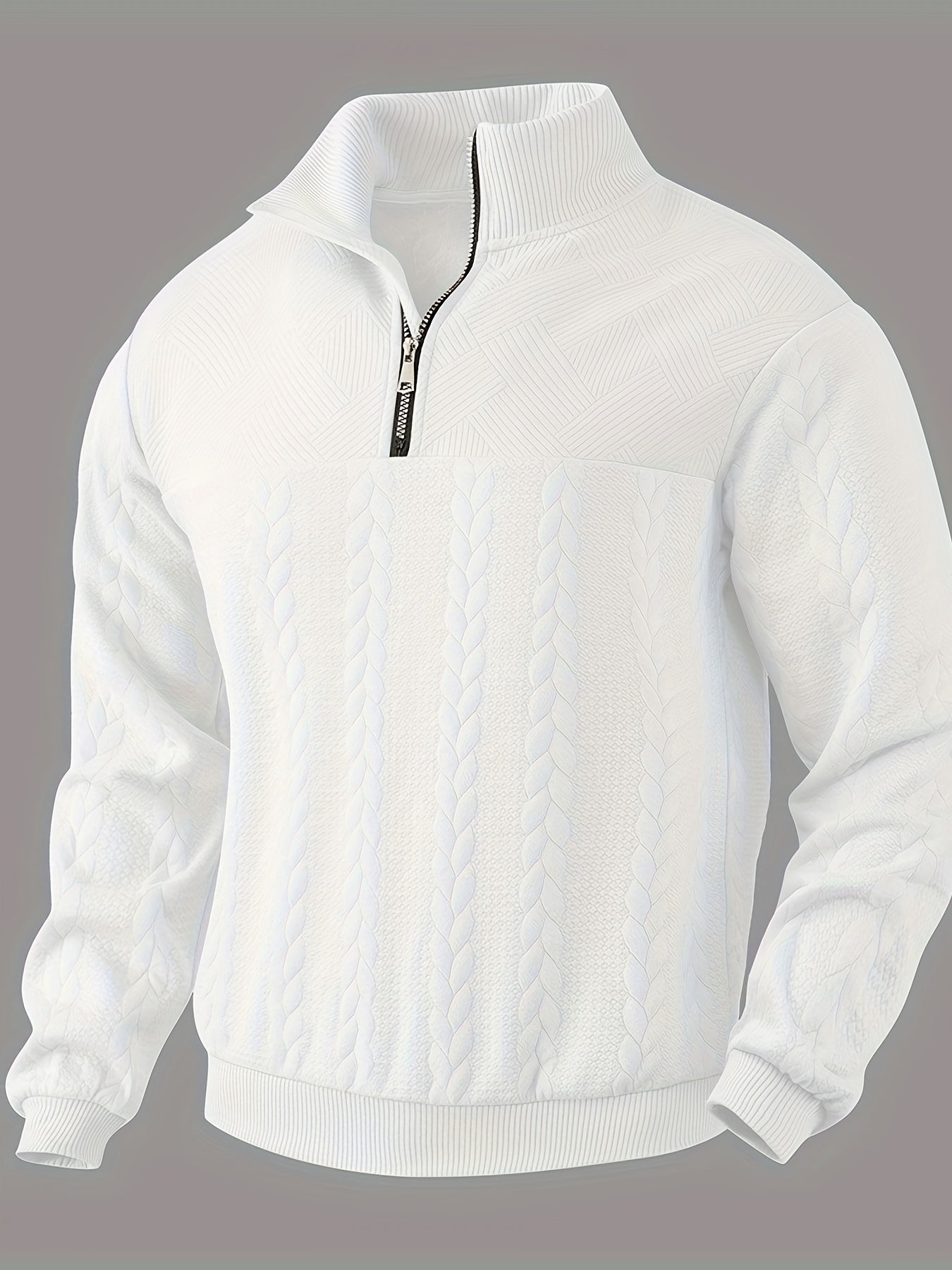 Laluna® | Knit Zip-Up Sweater