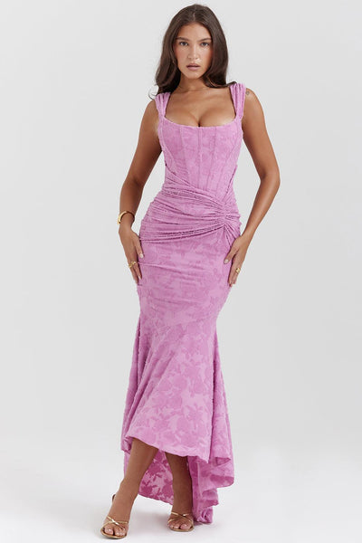 Laluna® | Textured Maxi Gown