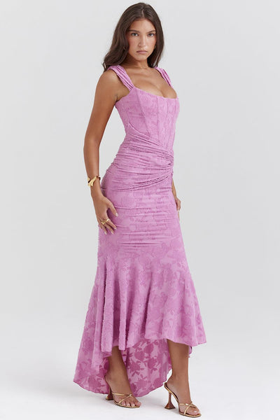 Laluna® | Textured Maxi Gown