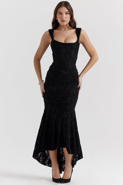 Laluna® | Textured Maxi Gown