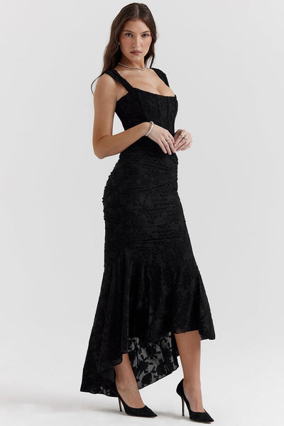 Laluna® | Textured Maxi Gown
