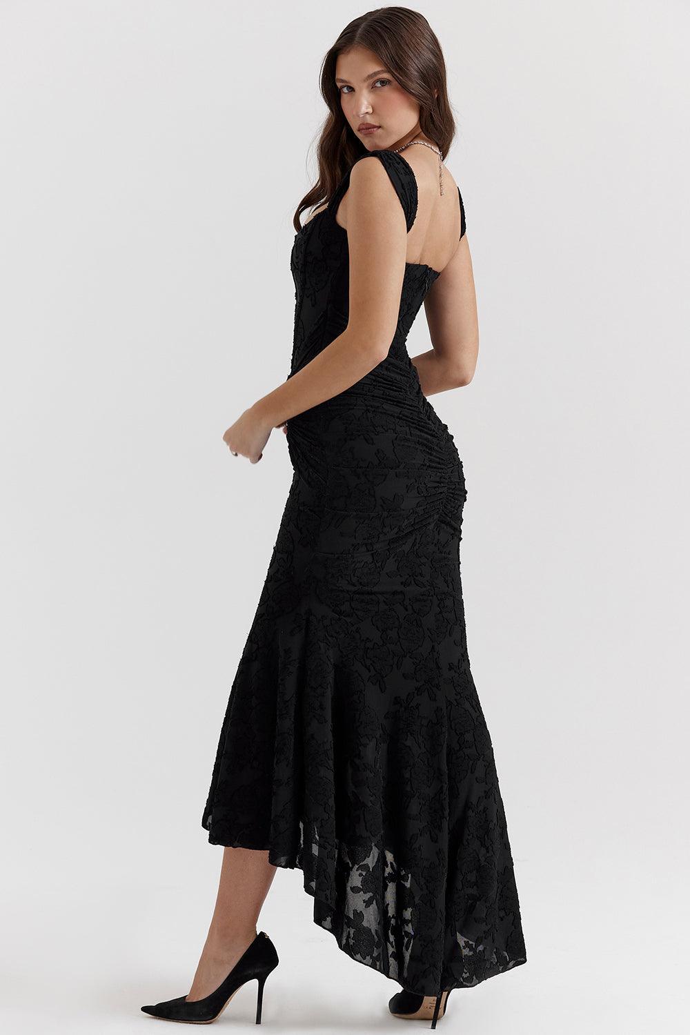 Laluna® | Textured Maxi Gown