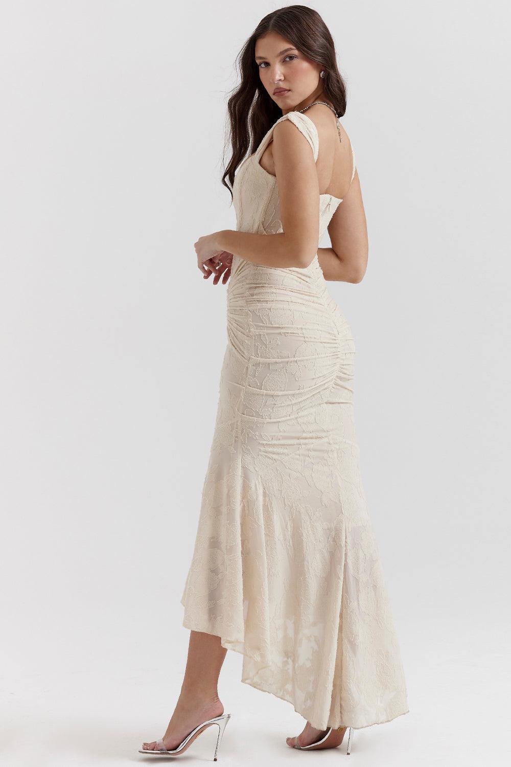Laluna® | Textured Maxi Gown