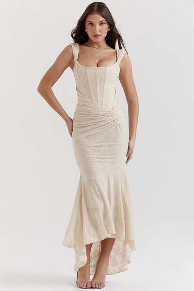 Laluna® | Textured Maxi Gown