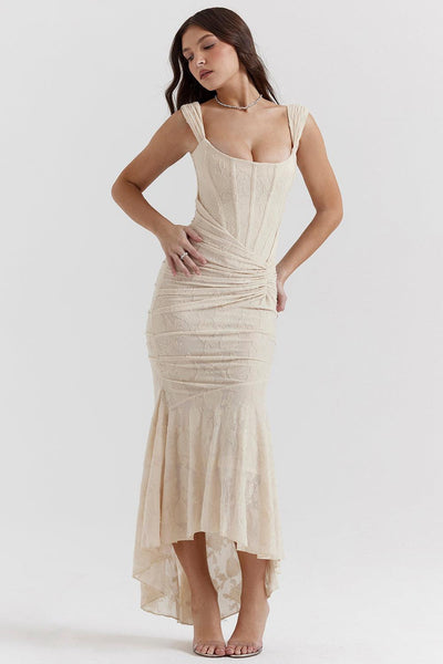 Laluna® | Textured Maxi Gown