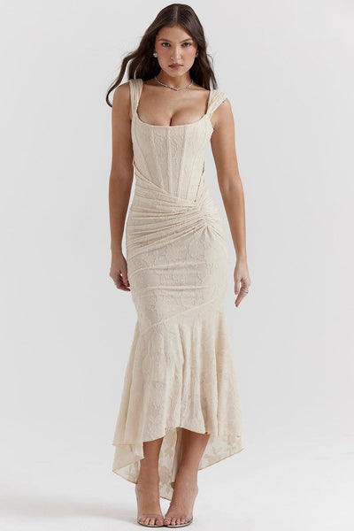 Laluna® | Textured Maxi Gown