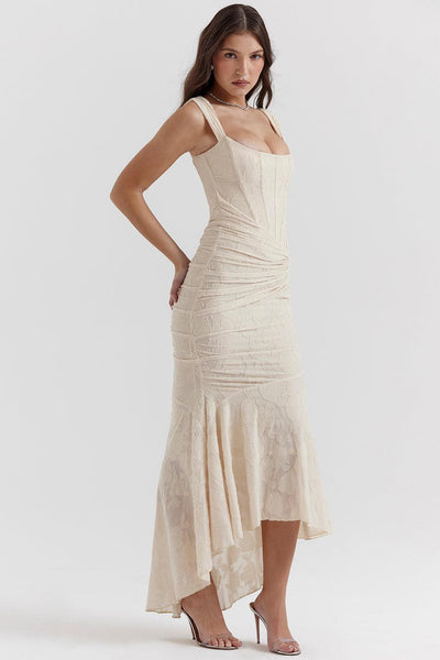 Laluna® | Textured Maxi Gown