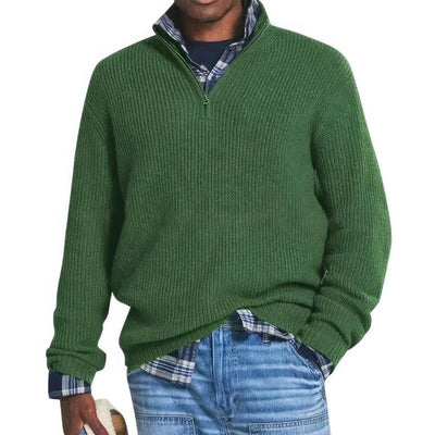 LALUNA® | Men's Knitted Sweater with Zipper