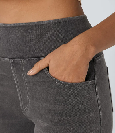 Laluna® | Cozy High-Waisted Jeans
