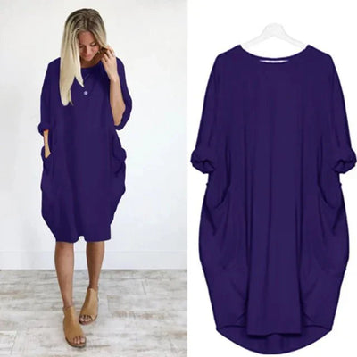 Women's Pocketed Dress - Buy One, Get One Free!