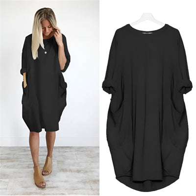 Women's Pocketed Dress - Buy One, Get One Free!