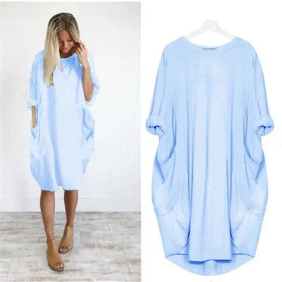 Women's Pocketed Dress - Buy One, Get One Free!