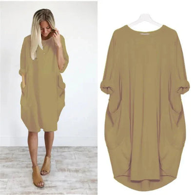 Women's Pocketed Dress - Buy One, Get One Free!