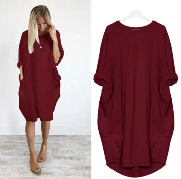 Women's Pocketed Dress - Buy One, Get One Free!