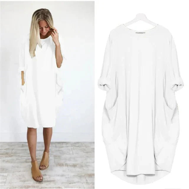Women's Pocketed Dress - Buy One, Get One Free!