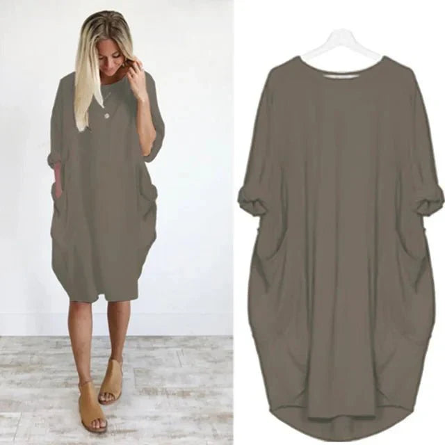 Women's Pocketed Dress - Buy One, Get One Free!