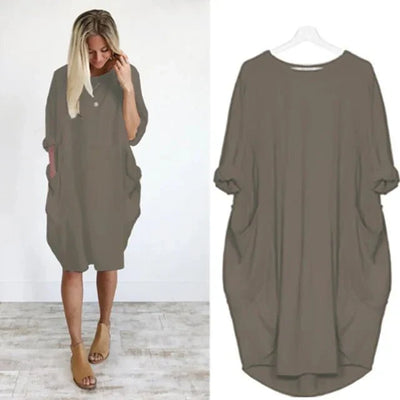 Women's Pocketed Dress - Buy One, Get One Free!
