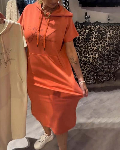Laluna® | Stylish Hooded Dress