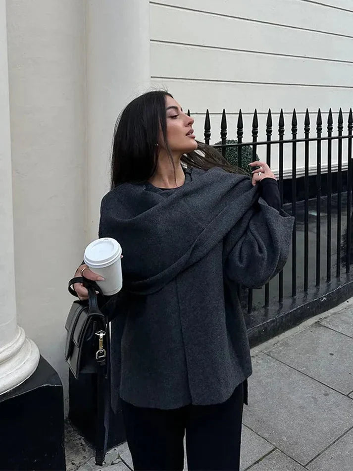 LALUNA® | Elegant Cape Coat