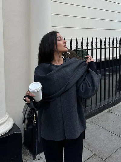 LALUNA® | Elegant Cape Coat