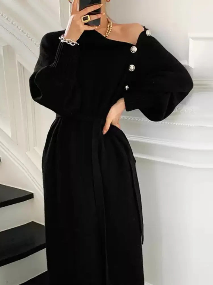 LALUNA® | CHIC TURTLENECK DRESS