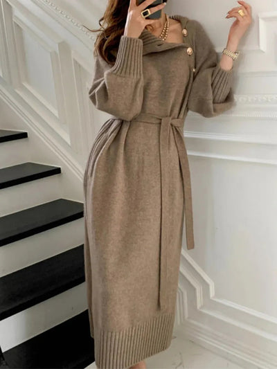 LALUNA® | CHIC TURTLENECK DRESS