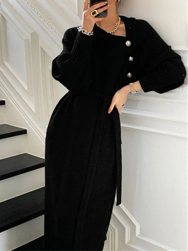 LALUNA® | CHIC TURTLENECK DRESS
