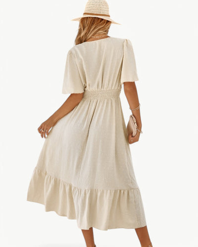 Renée | Chic V-Neck Dress