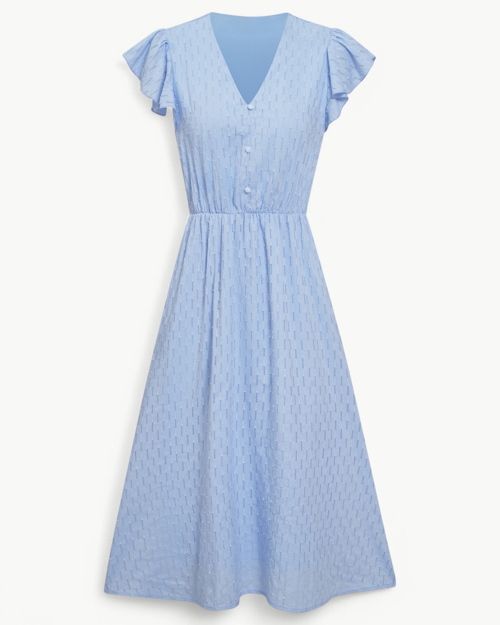 Lara | V-Neck Midi Dress