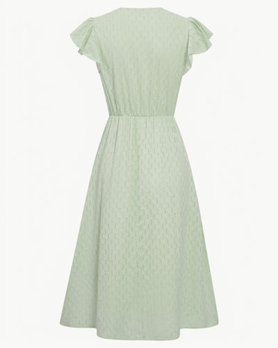 Lara | V-Neck Midi Dress