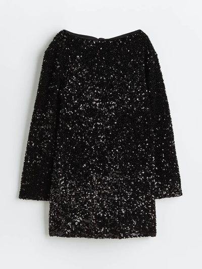 LALUNA® | SPARKLING GLITTER DRESS