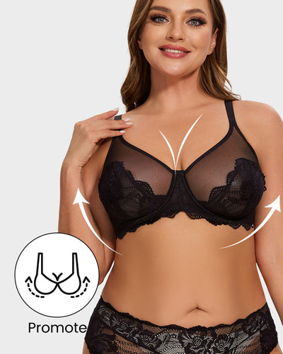 LALUNA® | COMPLETE LACE MINI BRA