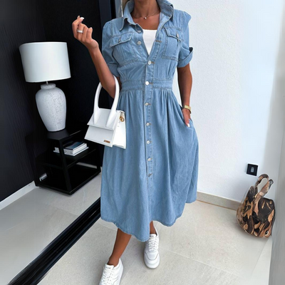 Laluna® | Relaxed Denim Dress