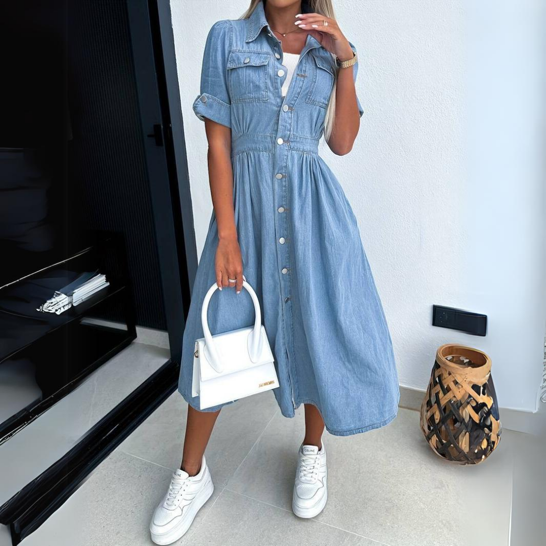 Laluna® | Relaxed Denim Dress