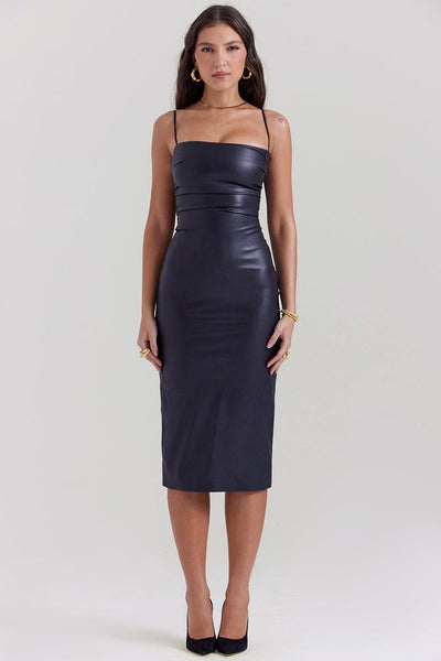 Laluna® | Premium Leather Dress