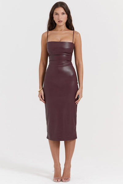 Laluna® | Premium Leather Dress