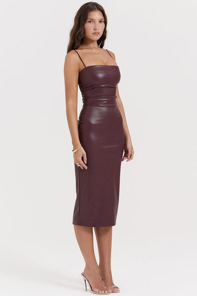Laluna® | Premium Leather Dress