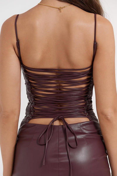 Laluna® | Premium Leather Dress