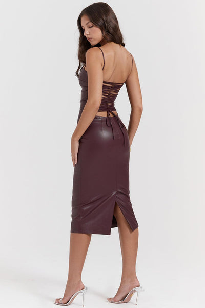 Laluna® | Premium Leather Dress