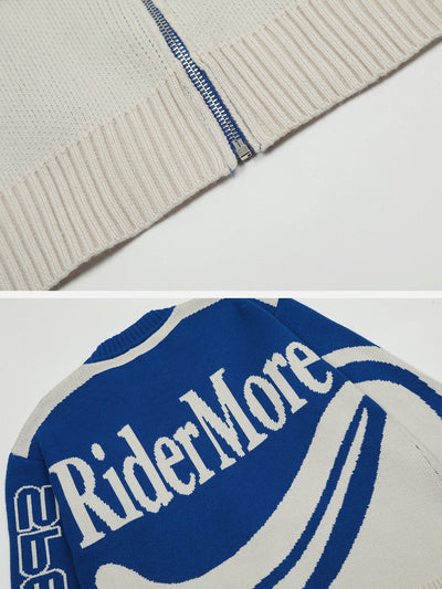 LALUNA® | High-Speed Racing Cardigan