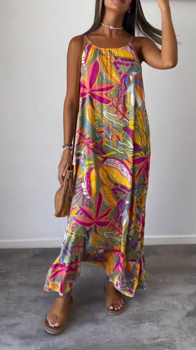 Laluna® | Cozy Floral Dress